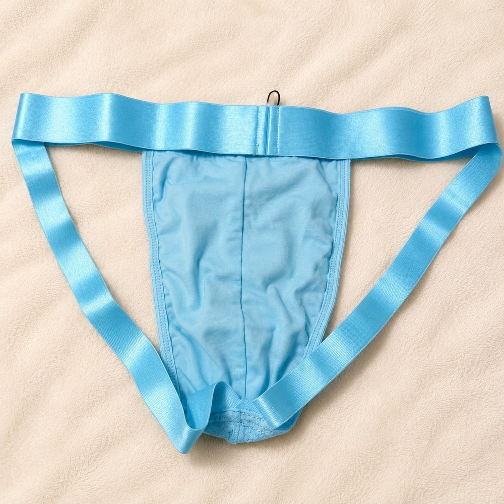 COSABELLA Never Say Never Lace Jock Strap Maldives Blue Men's - Size‎ L / NWT - Picture 4 of 7